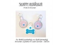 ITH - Snappy Anhänger Pfote & Knochen